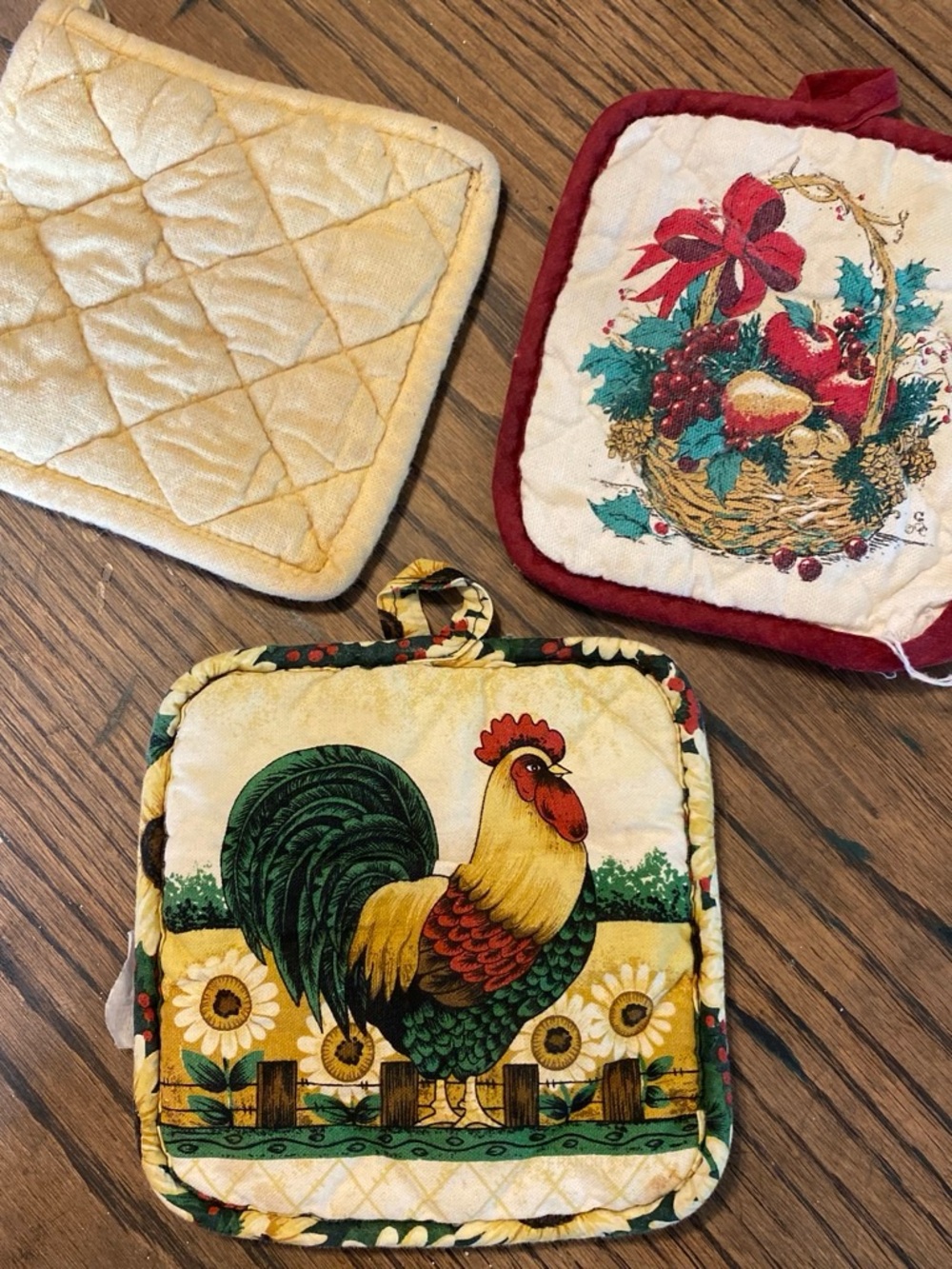 Vintage pot holders
